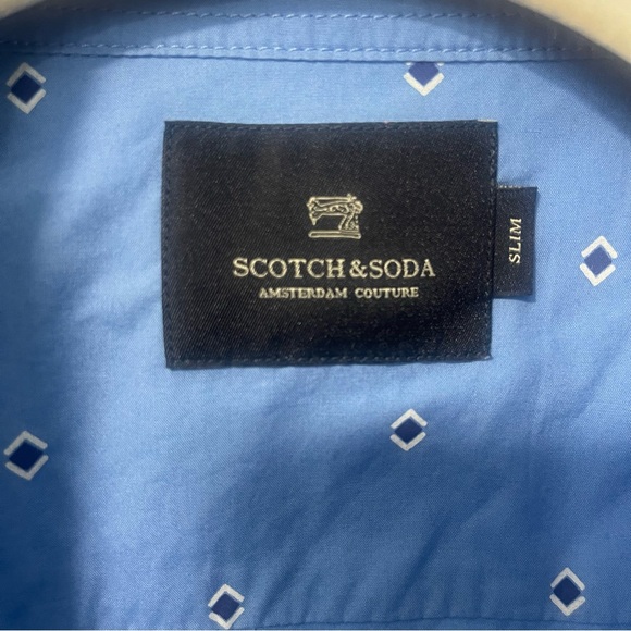 Scotch & Soda blue with black dimonds - Picture 4 of 5